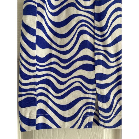 Love On A Hanger‎ Womens 7 Blue Mini Skirt Rave Avant Garde Statement - Picture 2 of 6